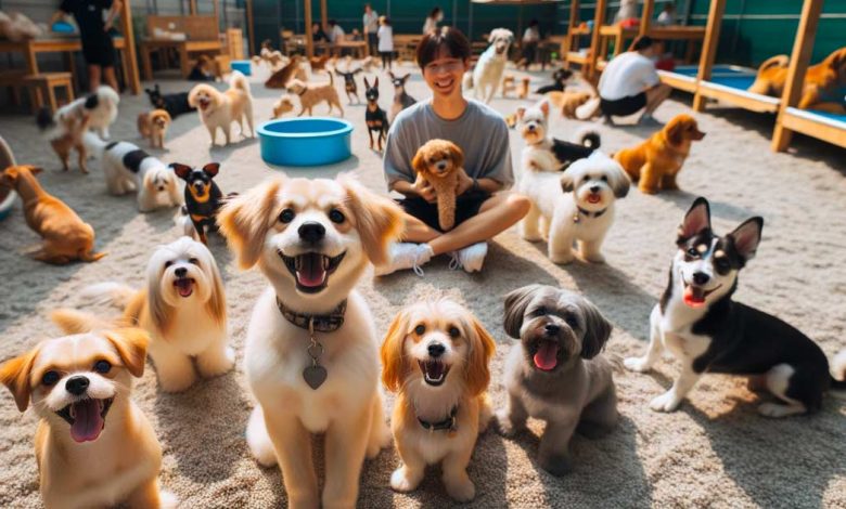 Glade hunde i hundepension
